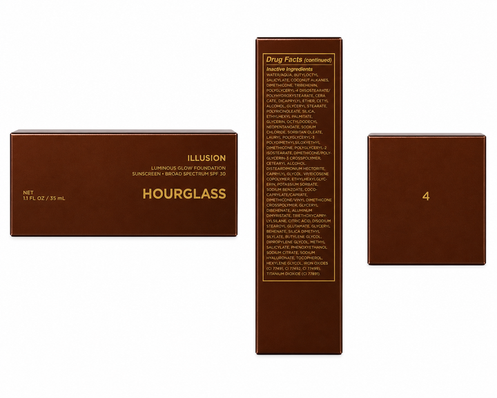 Hourglass Illusion Luminous Glow Foundation SPF 30 – Light/Warm Peach 1.1 oz