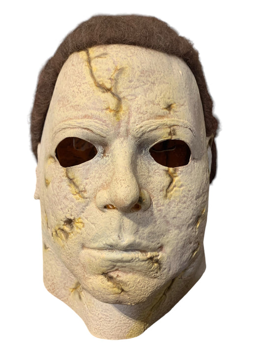 Halloween Rob Zombie Michael Myers Cracked Mask | Trick or Treat Studios