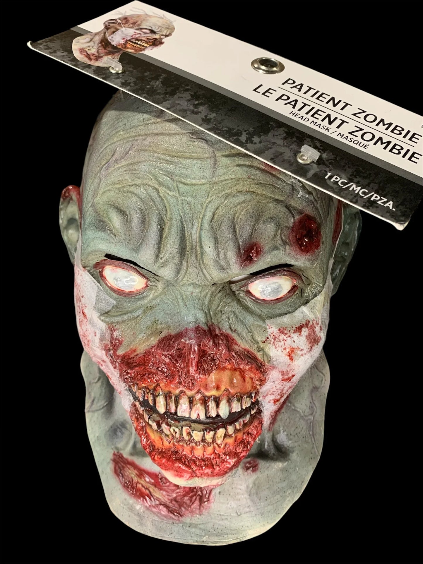 Patent Zombie Halloween Mask | Spirit - Exotic Pro