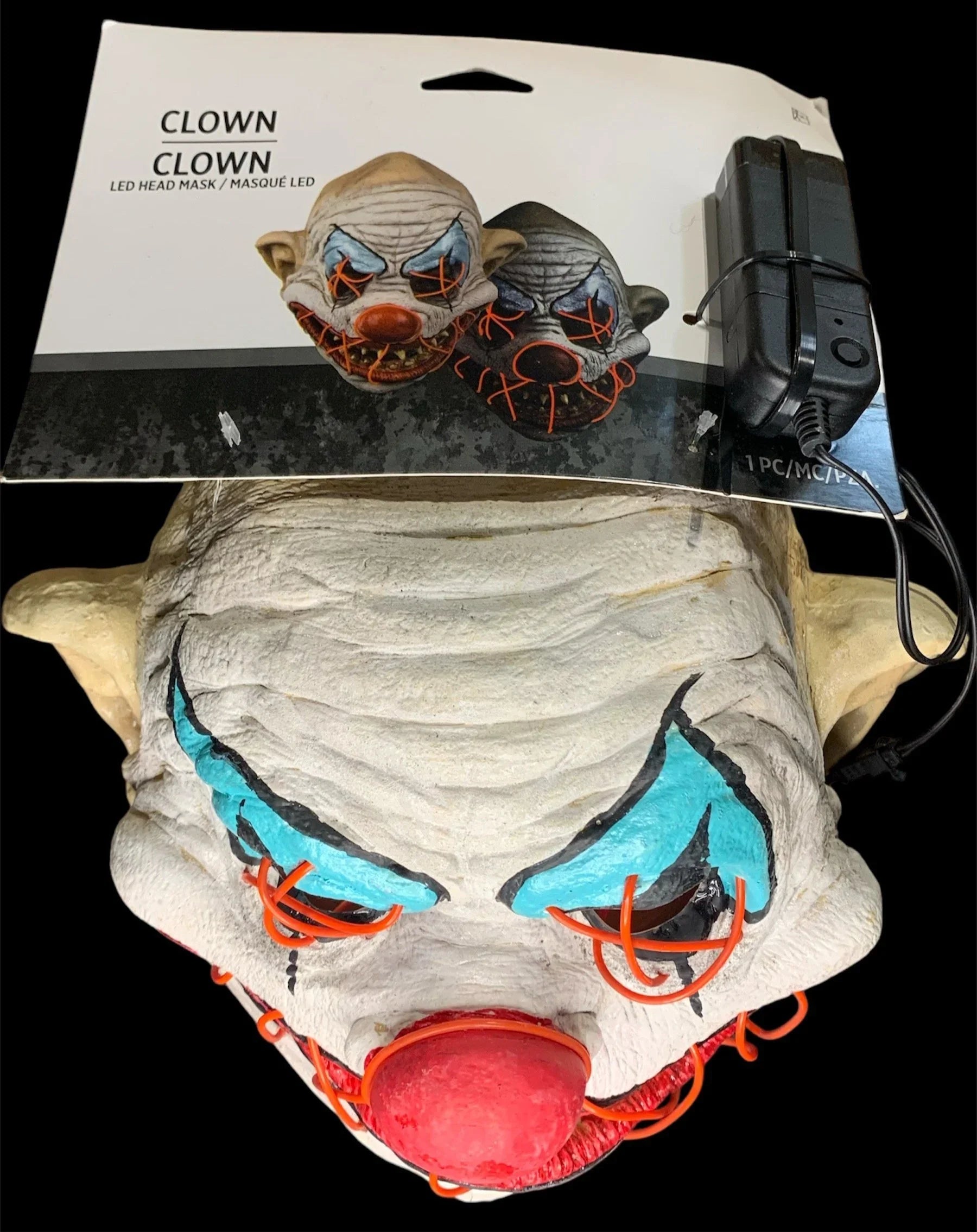 Scary Creepy Killer Clown Halloween Mask | Ghoulish Productions - Exotic Pro
