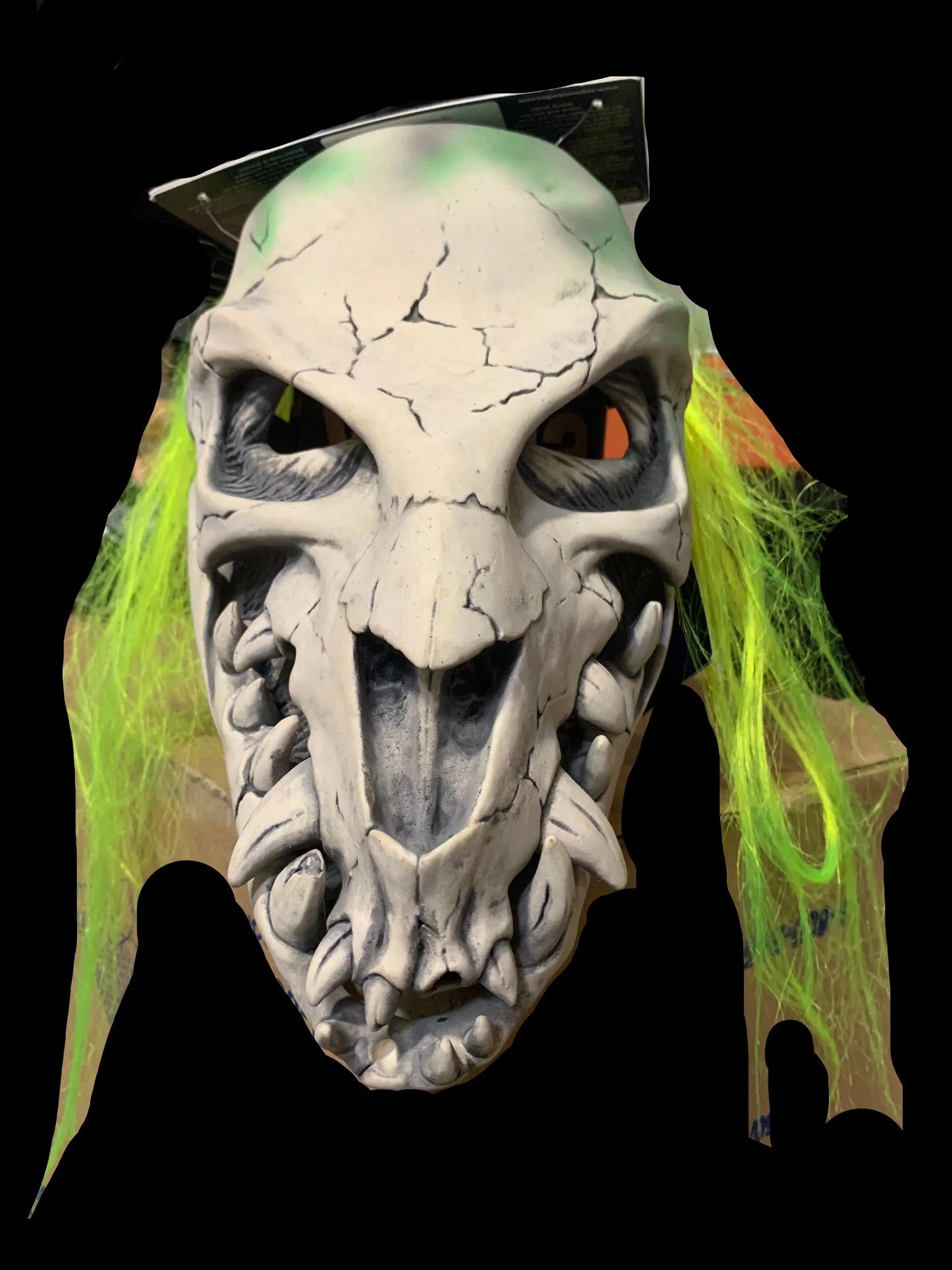 Zagone Studios Bone Snapper Halloween Mask – Scary Skeleton Monster Mask for Costumes - Exotic Pro