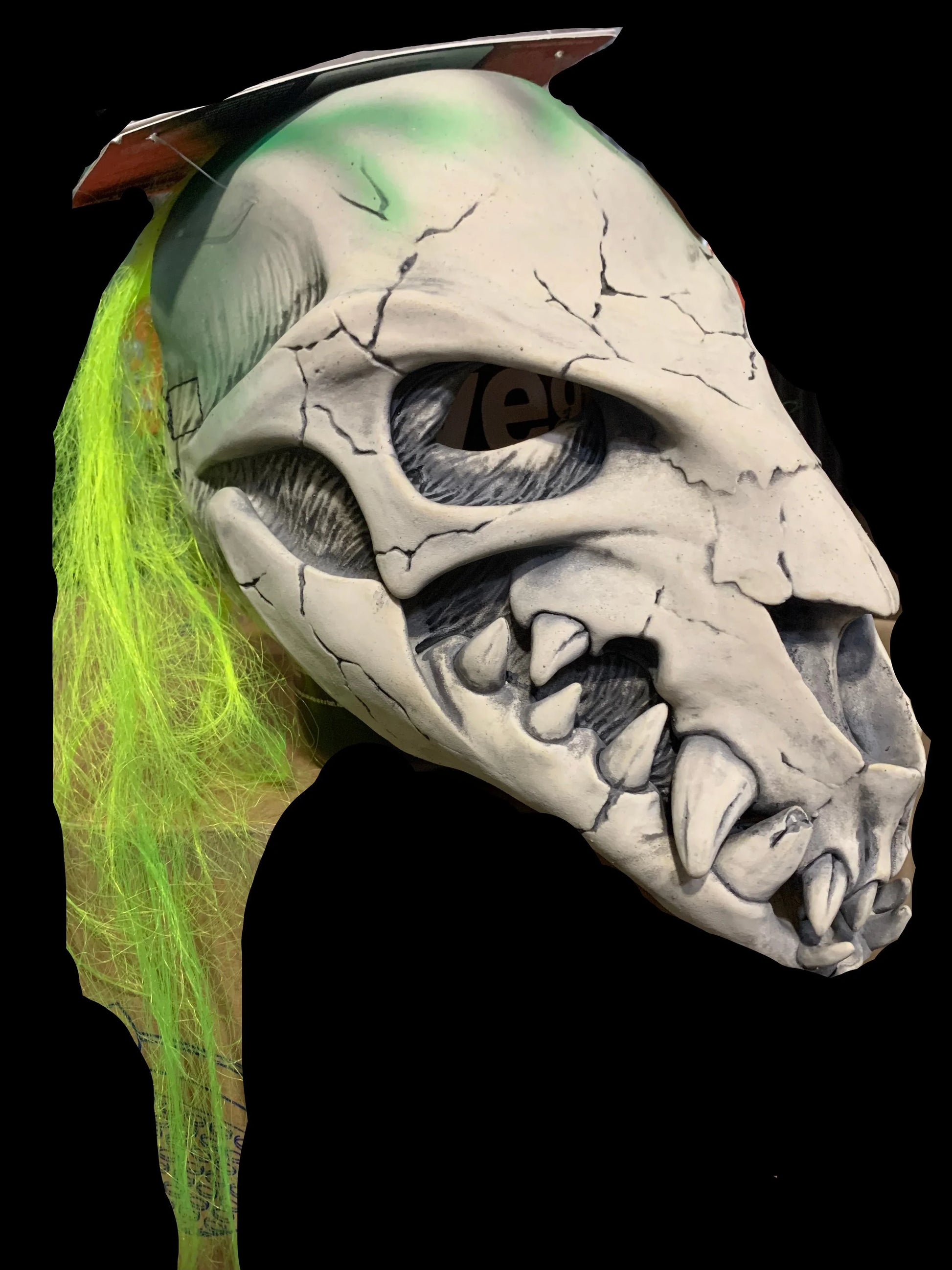 Zagone Studios Bone Snapper Halloween Mask – Scary Skeleton Monster Mask for Costumes - Exotic Pro