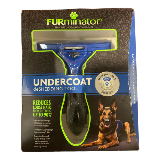 FURminator Undercoat deShedding Tool for Large Dogs, Short Hair