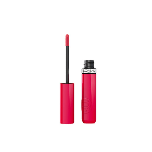 L'Oréal Infallible Lacque Resistance Lipstick – Pink Oulala, 0.13 fl oz