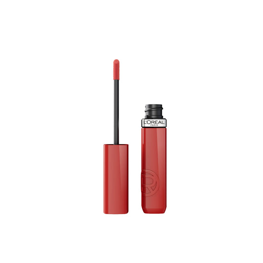 L'Oréal Infallible Lacque Resistance Lipstick – Worth It Medium, 0.13 fl oz