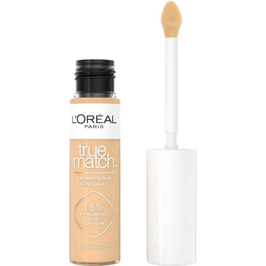 L'Oreal True Match Radiant Concealer - W5 Medium | Hyaluronic Acid 0.33 oz