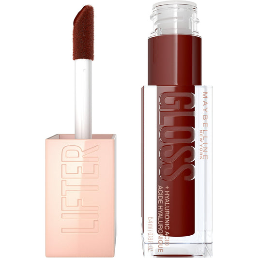 Maybelline Lifter Gloss Lip Gloss with Hyaluronic Acid – Maple 0.18oz