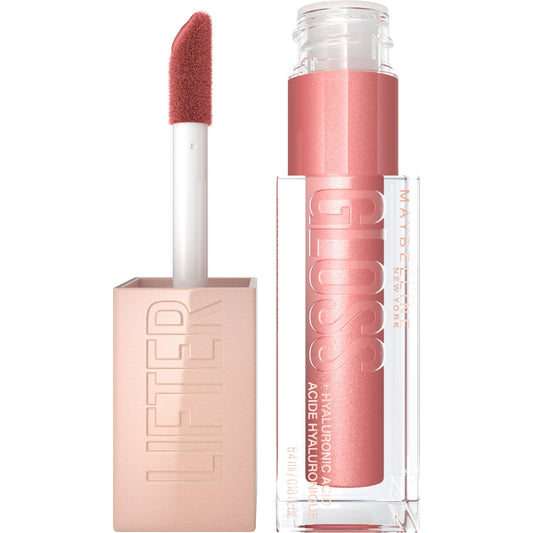 Maybelline Lifter Gloss Lip Gloss with Hyaluronic Acid – Moon 0.18oz