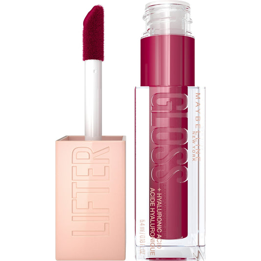 Maybelline Lifter Gloss Lip Gloss with Hyaluronic Acid – Taffy 025 0.18oz
