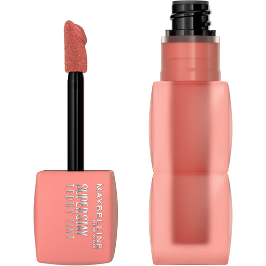 Maybelline SuperStay Teddy Tint Matte Lip Stain – Current Mood Plum 0.17oz