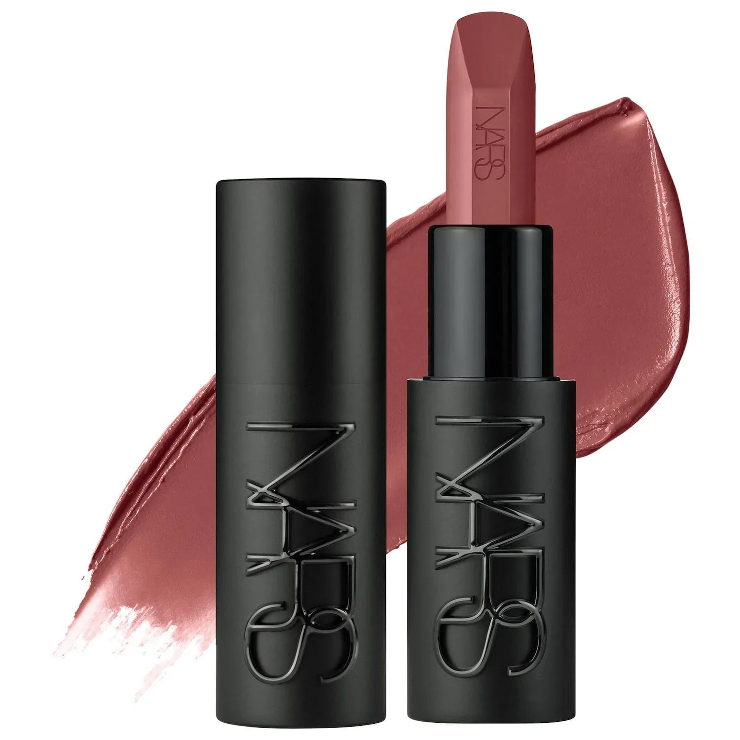 NARS Explicit Satin Lipstick - Decadence 832| Refillable Classic Red 0.13 oz - Exotic Pro