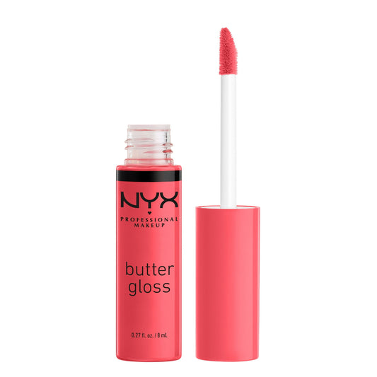NYX Butter Gloss - Sorbet | Non-Sticky Sheer Pink Lip Gloss