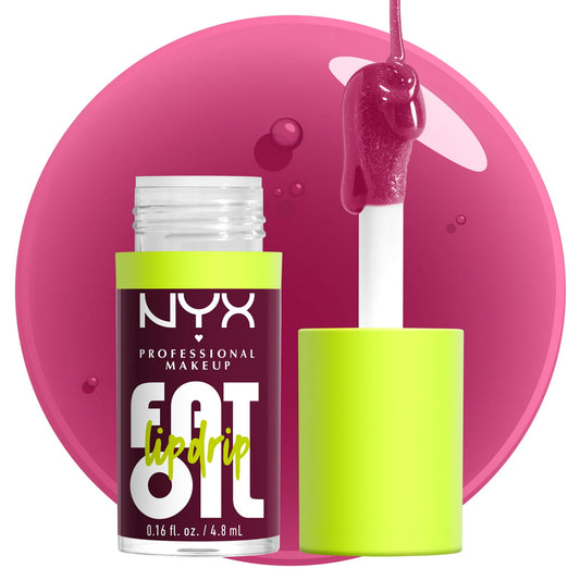 NYX Fat Oil Lip Drip Gloss – That’s Chic, Hydrating High-Shine Gloss