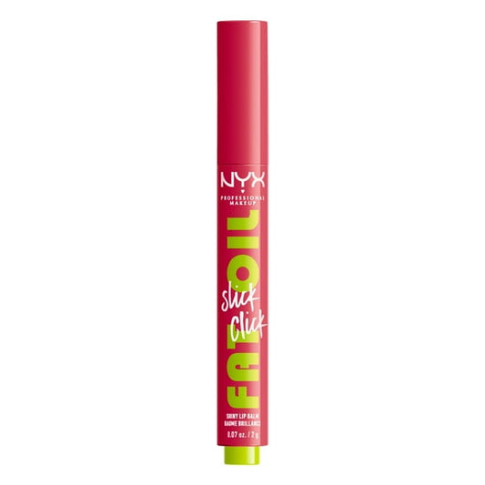 NYX Fat Oil Slick Click Lip Balm – Double Tap, Hydrating Tinted Balm