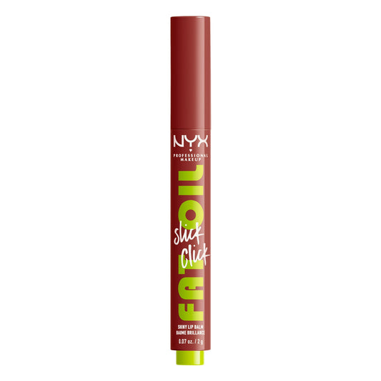 NYX Fat Oil Slick Click Lip Balm – Going Viral, Hydrating Tinted Balm