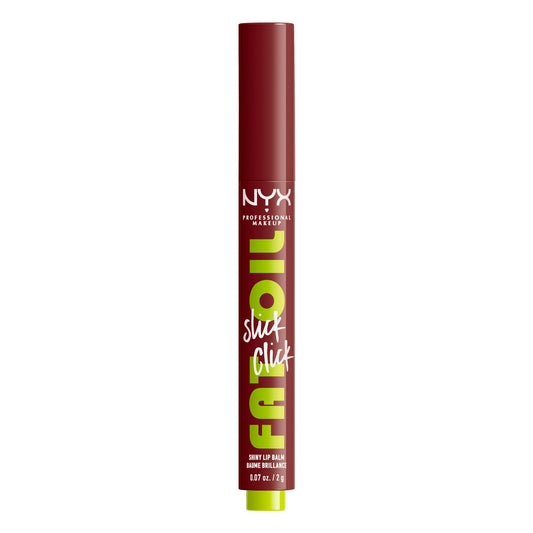NYX Fat Oil Slick Click Lip Balm – In A Mood, Hydrating Tinted Balm