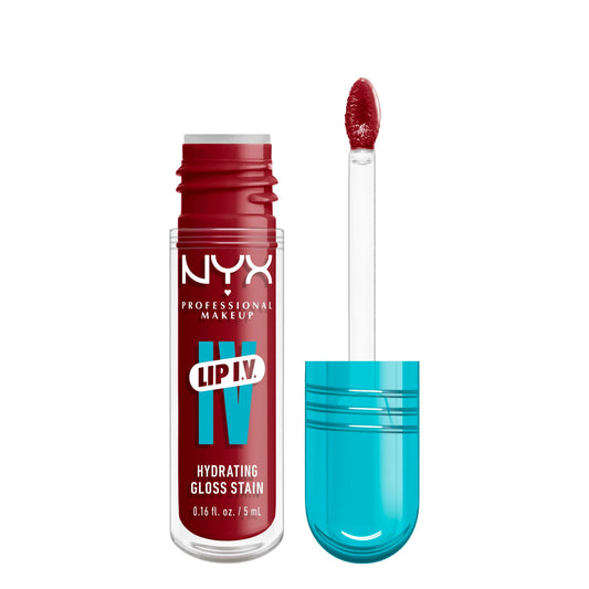 NYX Lip IV Hydrating Gloss Serum - Cranberry Splash | Lip Moisture Boost