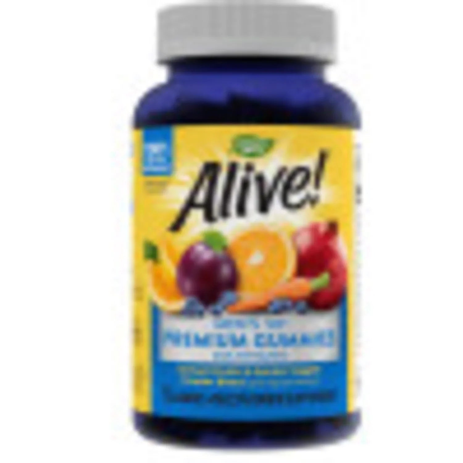 Alive! Men’s 50+ Multivitamin Gummies with 15 Nutrients – 75 Count - Exotic Pro