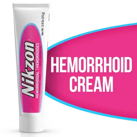 Nikzon Hemorrhoidal Itching Relief & Soothing Treatment Cream, 0.9 oz (2 packs) - Exotic Pro