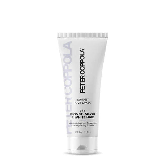 Peter Coppola Blondest Hair Mask 4oz – Brightens Blonde, Silver & White Hair - Exotic Pro