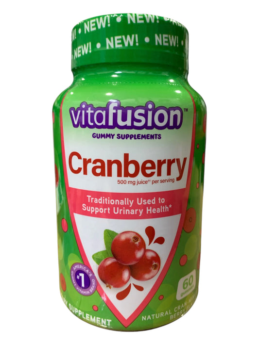 Vitafusion Cranberry Gummies for Women – 500mg Cranberry Juice Concentrate, 60ct - Exotic Pro