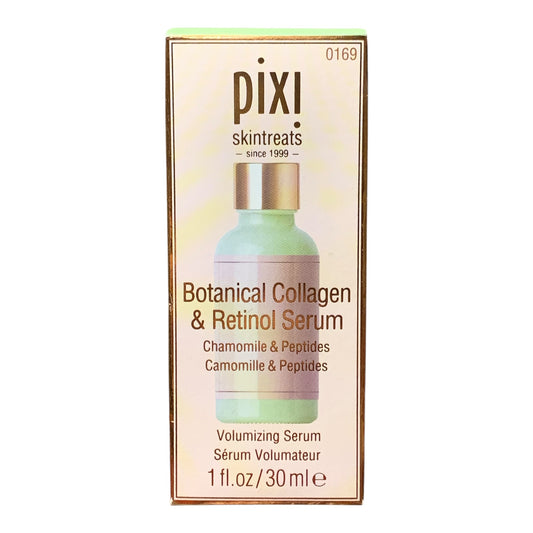 Pixi Skintreats Botanical Collagen & Retinol Serum - Anti-Aging Formula, 1 fl oz