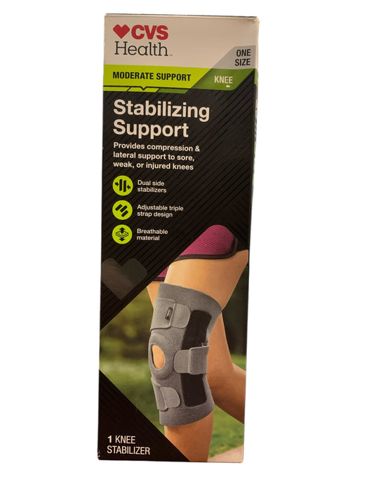 CVS Adjustable Stabilizing Knee Support - One Size, Moderate Support