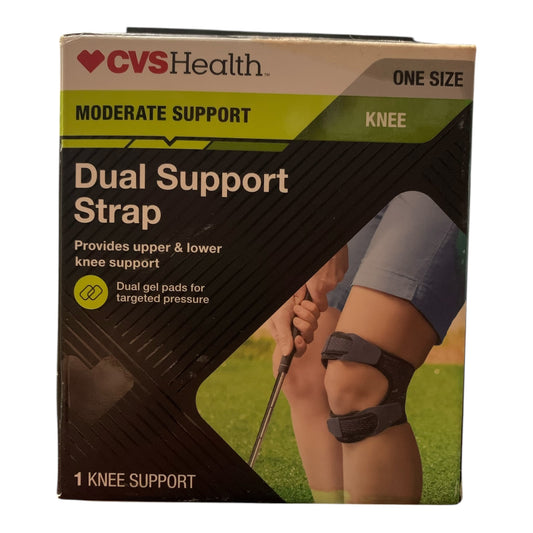 CVS Health Knee Dual Support Strap - Moderate Support, One Size