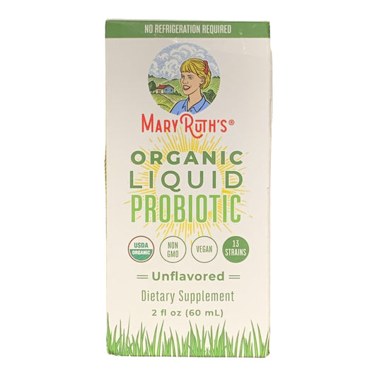 MaryRuth's Organic Liquid Probiotic - Unflavored, 2 oz