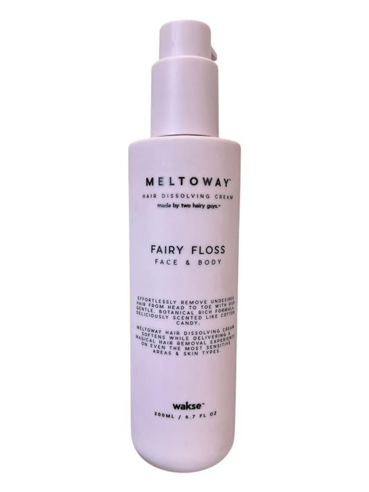 Wakse Meltoway Hair Dissolving Cream – Fairy Floss, 6.7 oz Face & Body - Exotic Pro