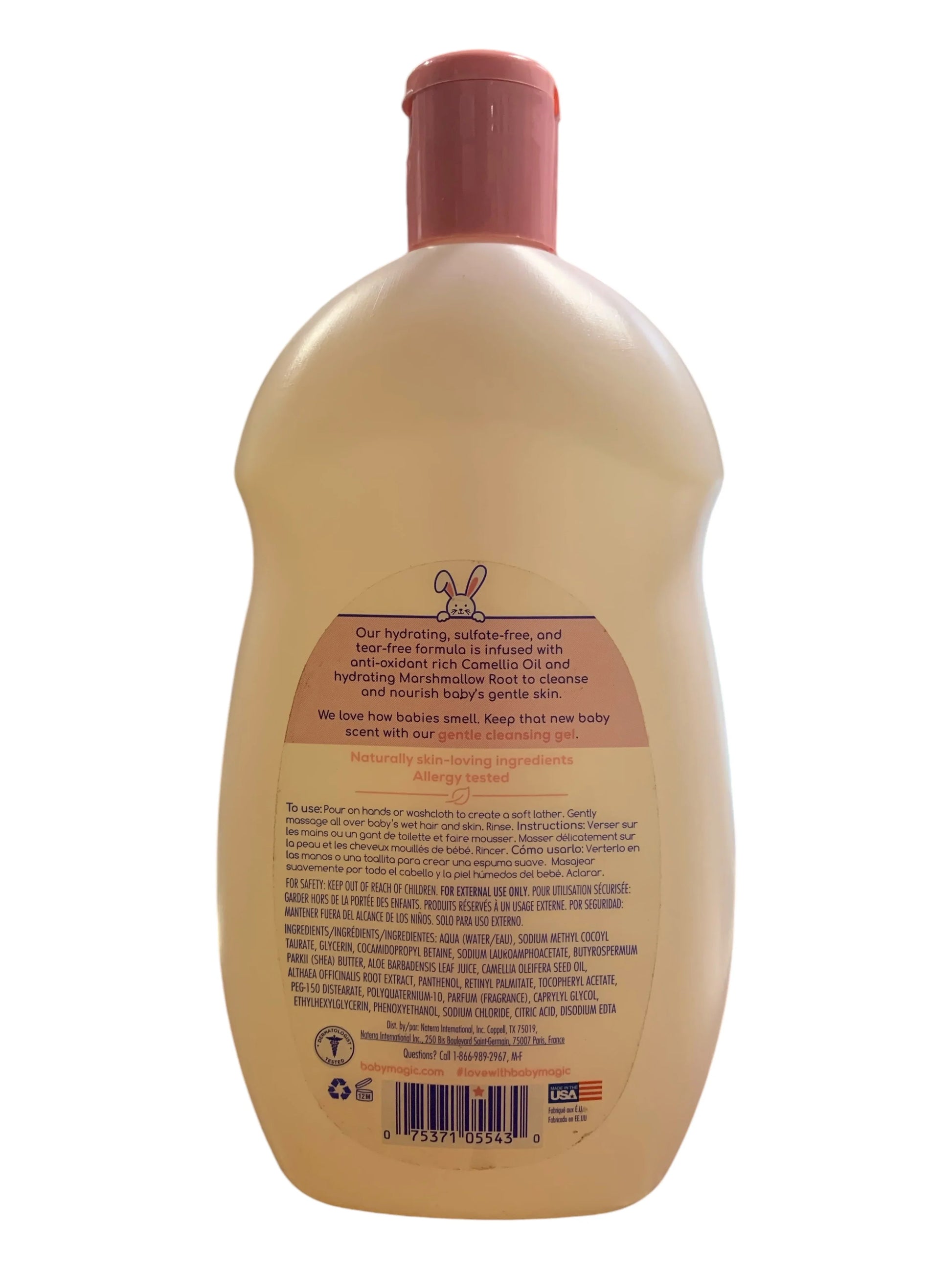Baby Magic Gentle Cleansing Gel - 16.5 oz for Sensitive Skin - Exotic Pro