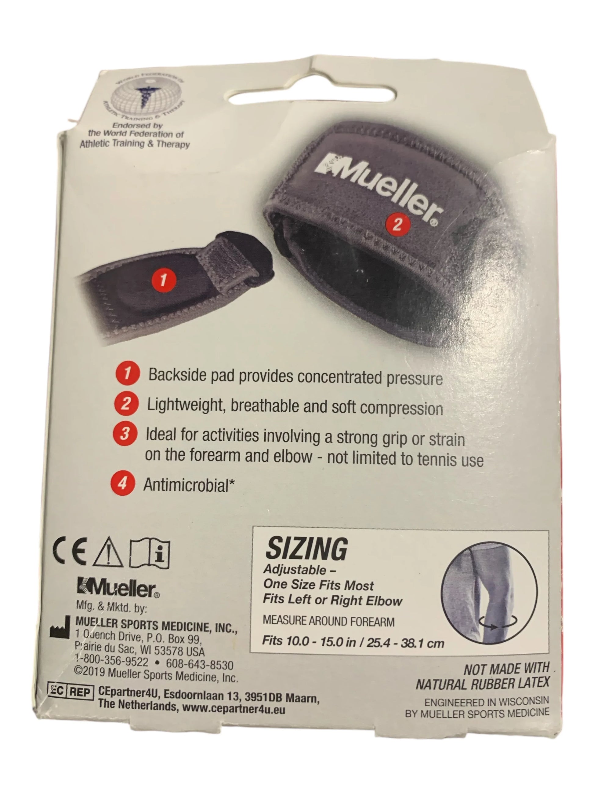Adjust-To-Fit Tennis Elbow Support – Customizable Compression for Elbow Pain Relief - Exotic Pro