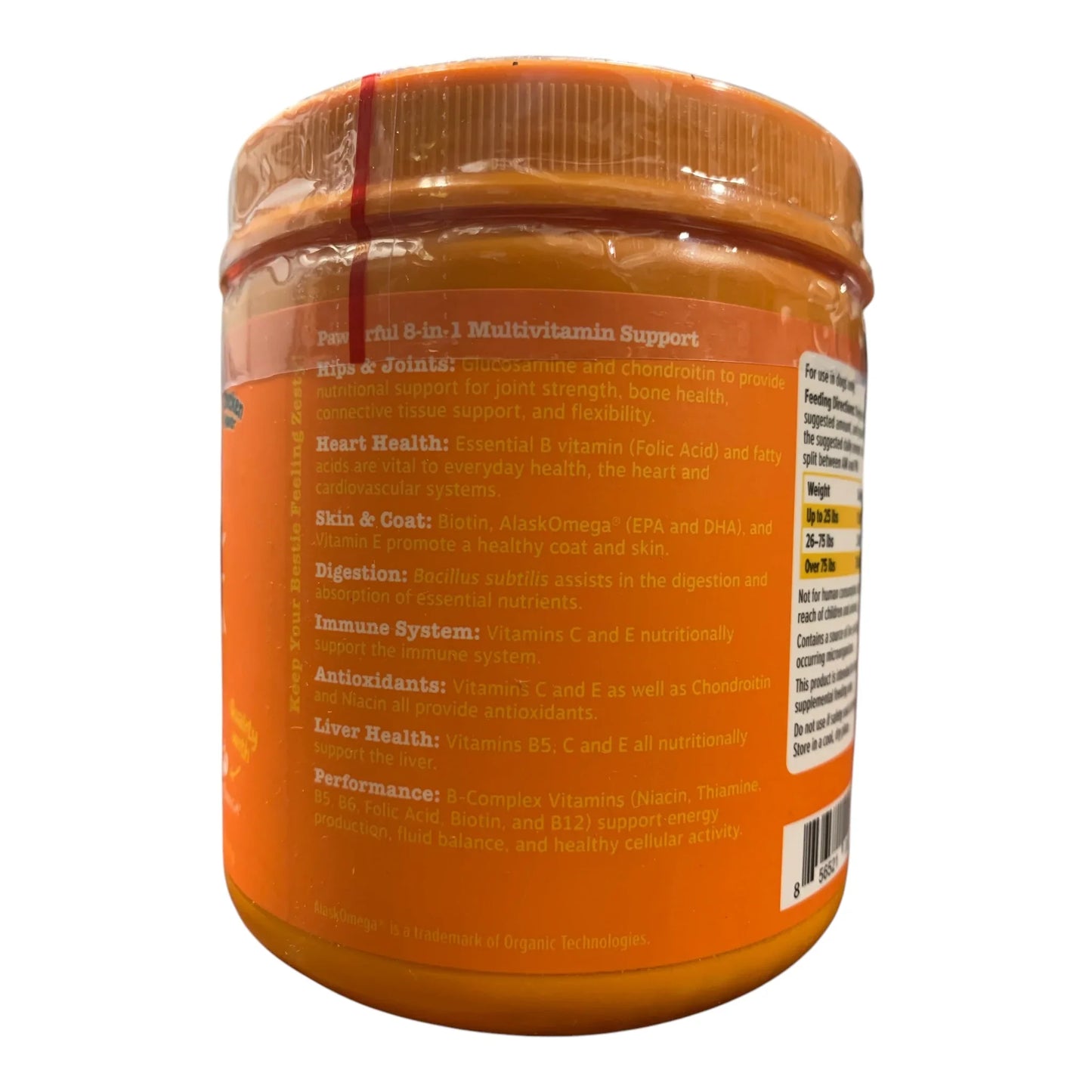 Zesty Paws 8-in-1 Multivitamin Bites for Dogs, Chicken Flavor, 90 ct - Exotic Pro
