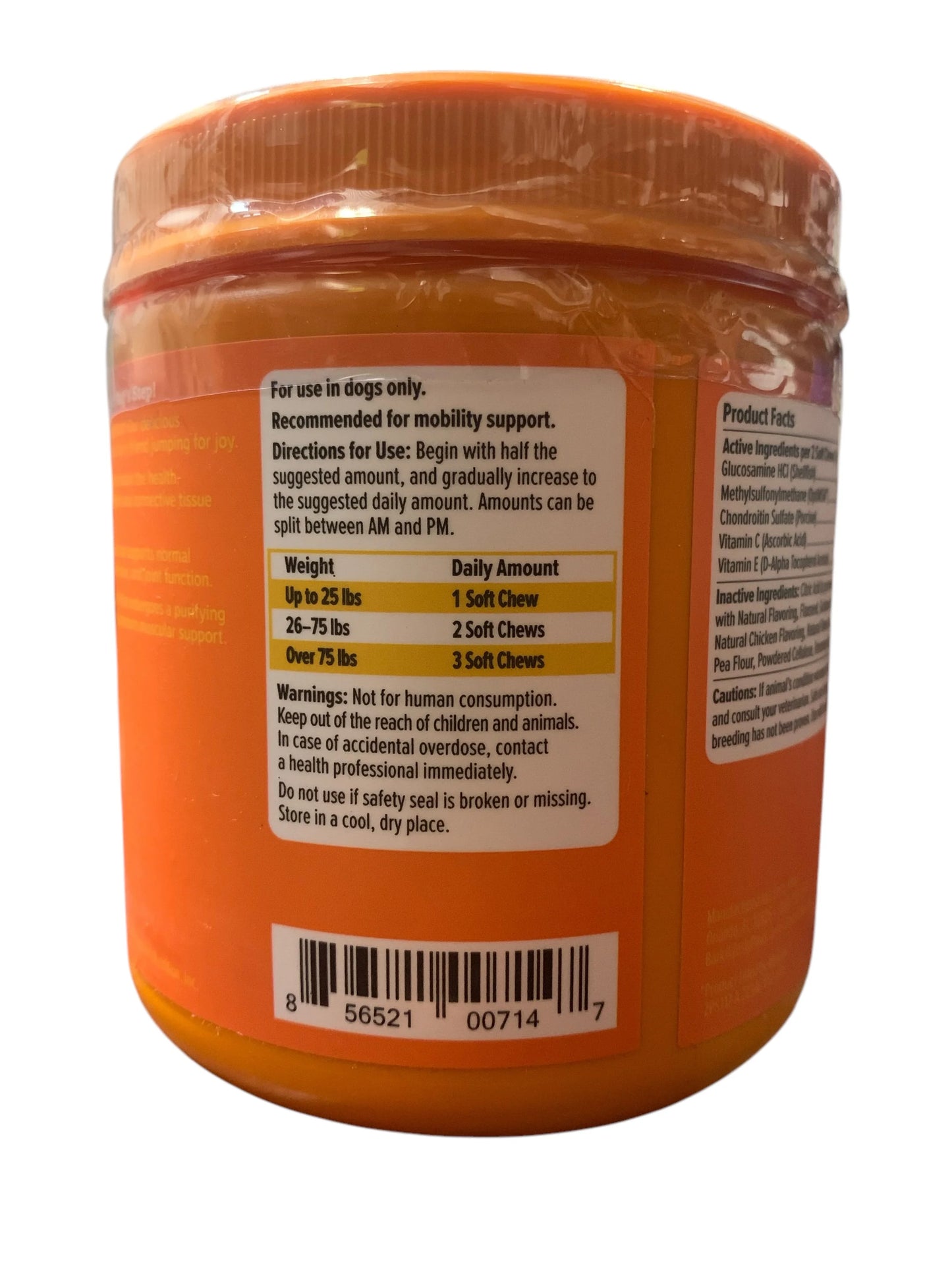 Zesty Paws Hip & Joint Bites for Dogs, Mobility Support, Duck Flavor, 90 ct - Exotic Pro