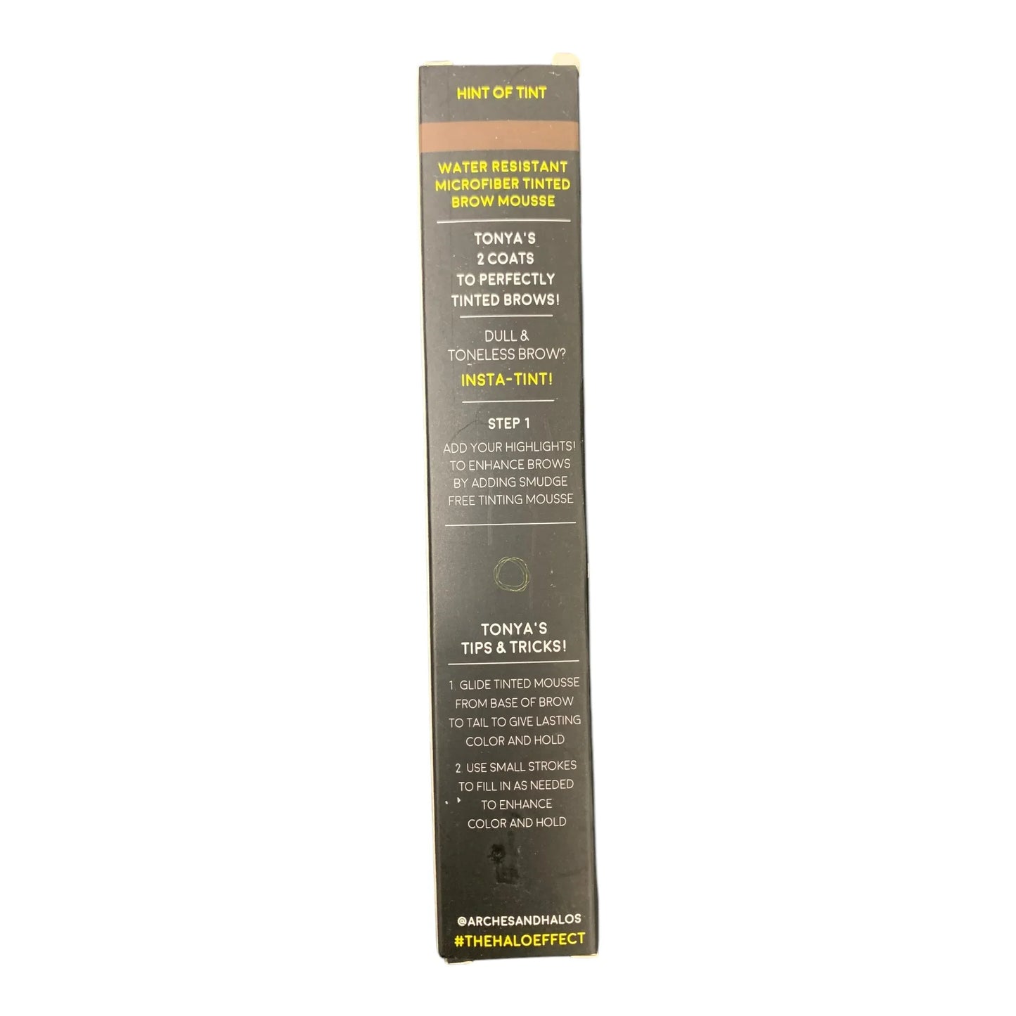 Arches & Halos Microfiber Tinted Brow Mousse - Espresso, 0.106 oz - Exotic Pro