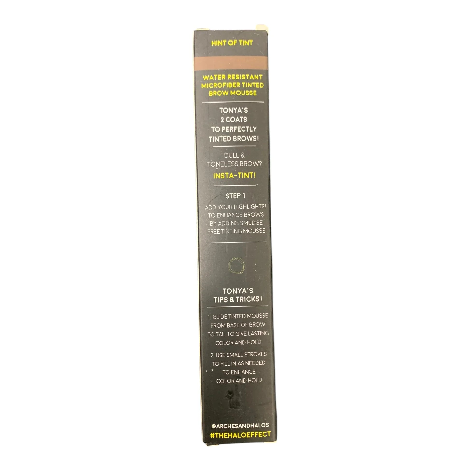 Arches & Halos Microfiber Tinted Brow Mousse - Espresso, 0.106 oz - Exotic Pro