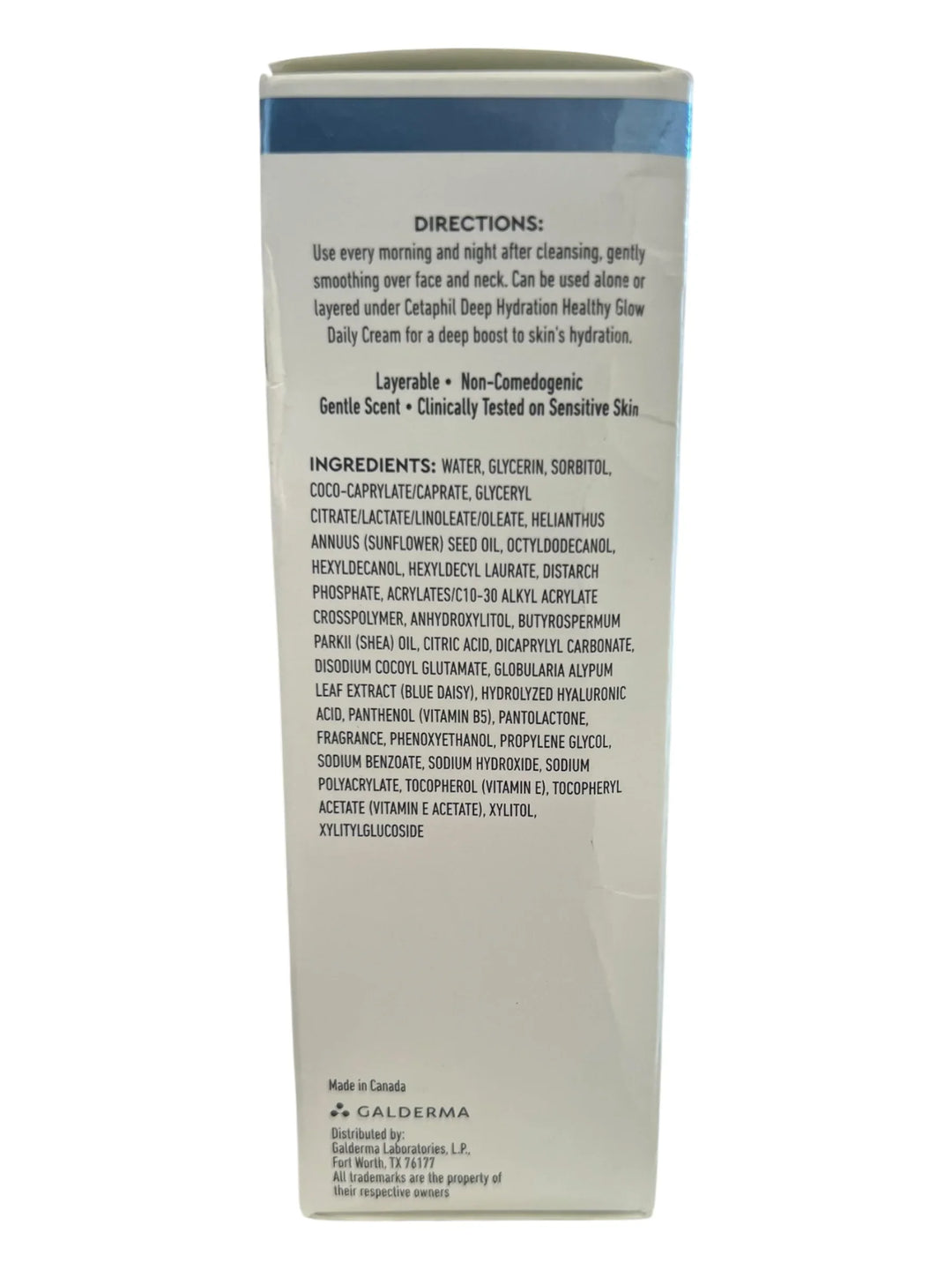 CETAPHIL Deep Hydration 48 Hour Activation Serum | 1 fl oz | 48 Hour Dry Skin Face Moisturizer for Sensitive Skin | With Hyaluronic Acid, Vitamin E &amp; Vitamin B5 | Dermatologist Recommended - Exotic Pro