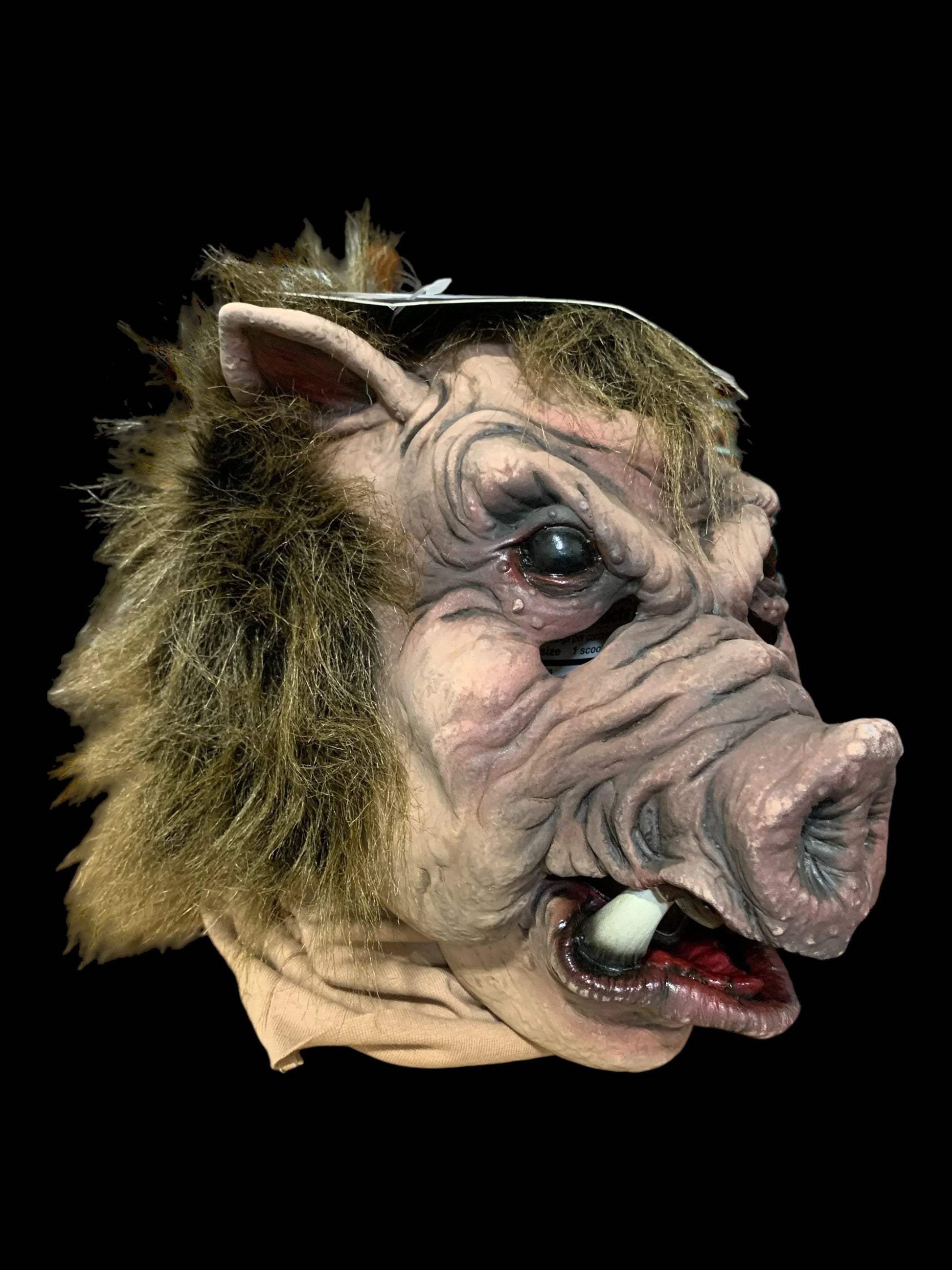 Zagone Studios Snort Boar Mask – Swine Monster with Moving Mouth - Exotic Pro