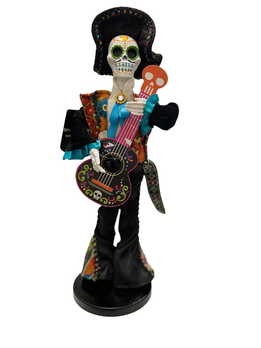 Spooky Village Decorative Fabric Skeleton – Assorted Halloween Styles - Exotic Pro