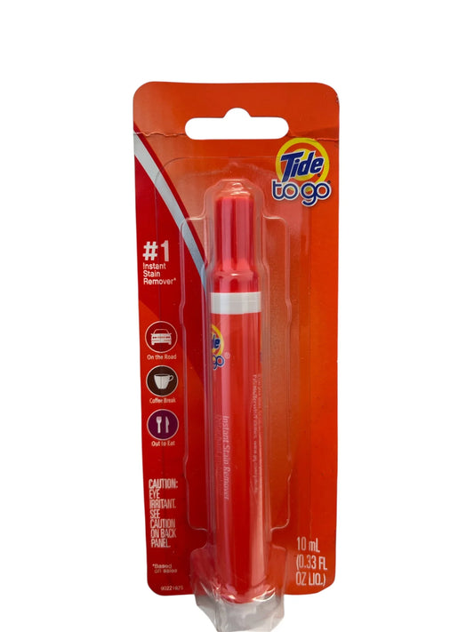 Tide to Go Instant Stain Remover Pen – Tear-On Packaging, 1 Ct - Exotic Pro