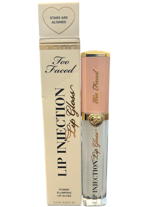 Too Faced Lip Injection Gloss Stars Are Aligned | Clear Power Plumping