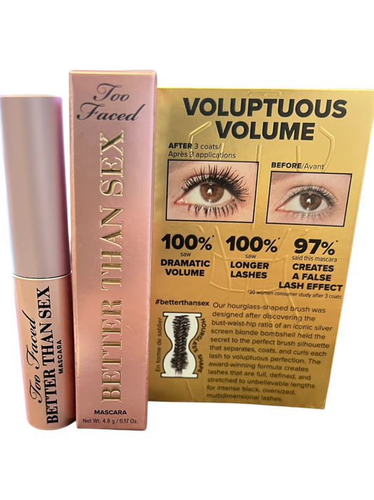 Too Faced Better Than Sex Volumizing Mascara - Travel Size 0.17 fl oz
