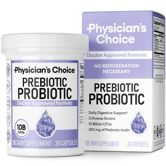 Physician's Choice Prebiotic Probiotic, for Men and Women, 30 Count