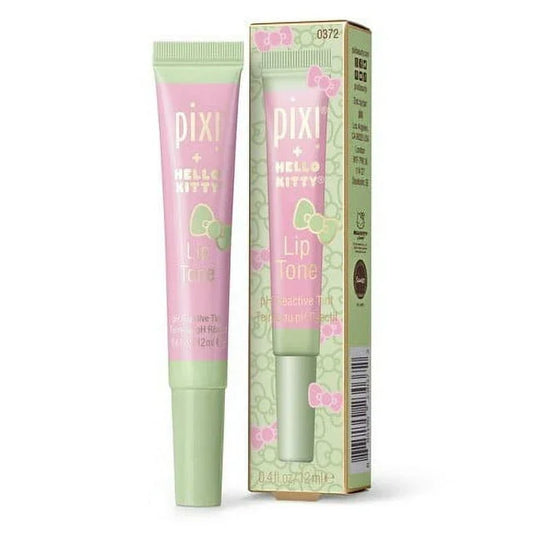 Pixi + Hello Kitty pH Reactive Lip Tint - Custom Lip Tone, Prettiness 0.4 fl. oz - Exotic Pro