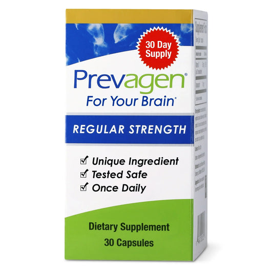 Prevagen Regular Strength Memory Support Capsules, 30 Count - Exotic Pro