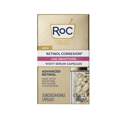 RoC Retinol Correxion Anti-Aging Night Serum Capsules - 30 Ct