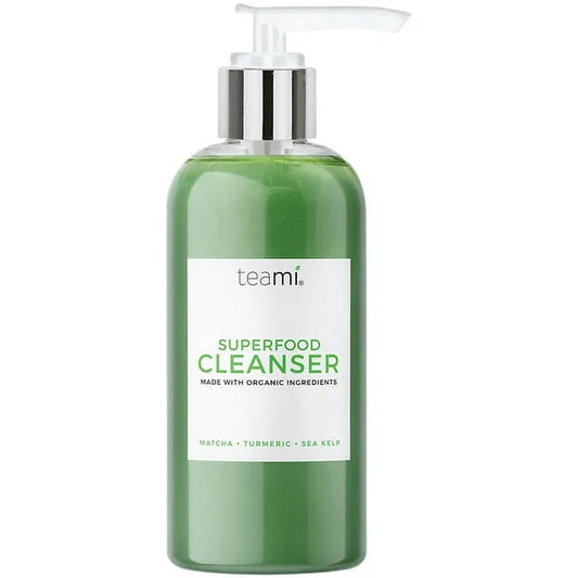 Teami Superfood Cleanser 4 oz | Daily Facial Wash with Matcha & Turmeric - Exotic Pro