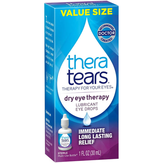 TheraTears Dry Eye Therapy Lubricating Eye Drops 1 fl oz - Exotic Pro