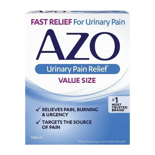 Urinary Pain Relief Tablets, Fast UTI Symptom Relief, 30 Ct - Exotic Pro