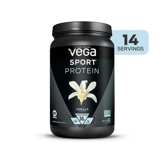 Vega Sport Plant-Based Protein Powder, Vanilla – 20.4 oz, 14 Servings - Exotic Pro